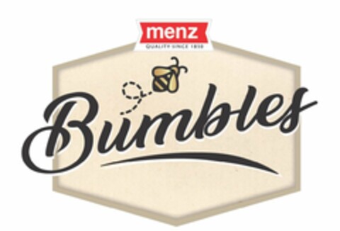 MENZ QUALITY SINCE 1850 BUMBLES Logo (USPTO, 06.06.2019)