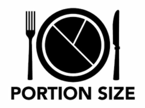 PORTION SIZE Logo (USPTO, 10/18/2019)