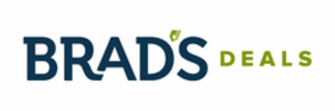 BRAD'S DEALS Logo (USPTO, 20.11.2019)