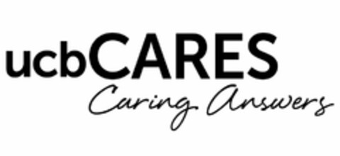 UCBCARES CARING ANSWERS Logo (USPTO, 18.12.2019)