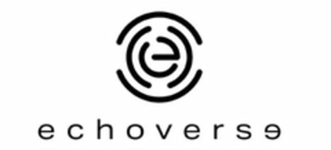 E ECHOVERSE Logo (USPTO, 14.04.2020)