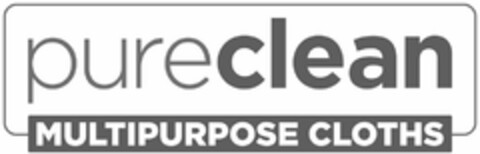 PURECLEAN MULTIPURPOSE CLOTHS Logo (USPTO, 05/29/2020)