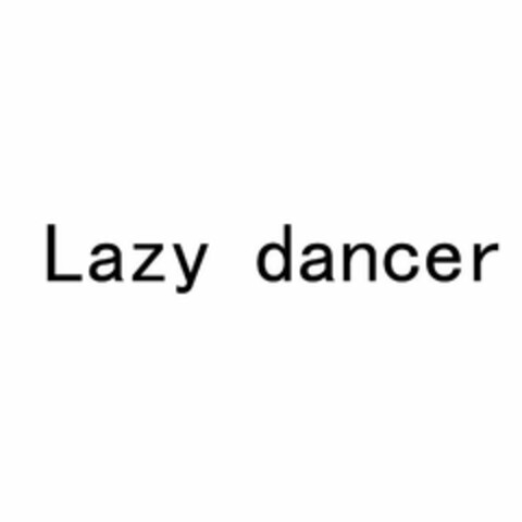 LAZY DANCER Logo (USPTO, 04.06.2020)