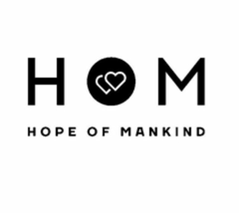 HOM HOPE OF MANKIND Logo (USPTO, 10.06.2020)