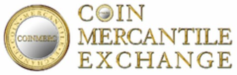 COINMERC COIN MERCANTILE EXCHANGE Logo (USPTO, 03/11/2009)