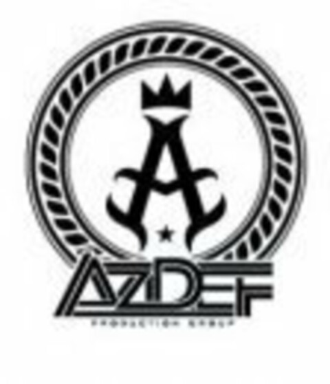 A AZDEF PRODUCTION GROUP Logo (USPTO, 08/24/2009)