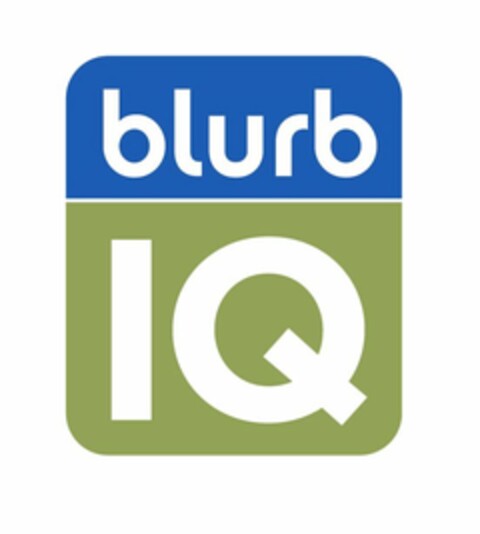 BLURB IQ Logo (USPTO, 02.10.2009)