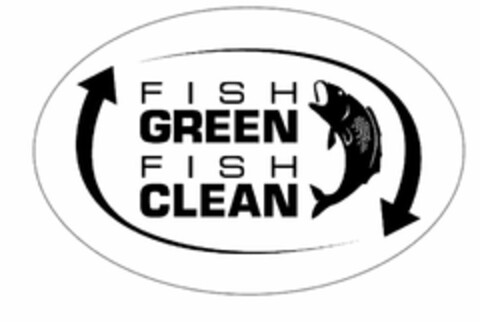 FISH GREEN FISH CLEAN Logo (USPTO, 27.01.2010)