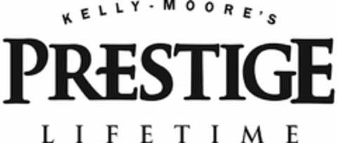 KELLY-MOORE'S PRESTIGE LIFETIME Logo (USPTO, 05/13/2010)