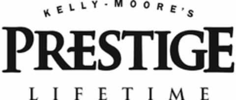 KELLY-MOORE'S PRESTIGE LIFETIME Logo (USPTO, 13.05.2010)