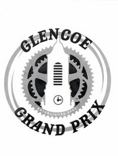 GLENCOE GRAND PRIX ESTABLISHED 2007 Logo (USPTO, 23.07.2010)