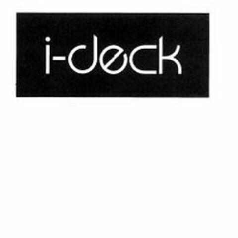 I-DECK Logo (USPTO, 19.04.2011)