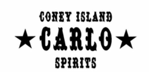 CONEY ISLAND CARLO SPIRITS Logo (USPTO, 05.05.2011)