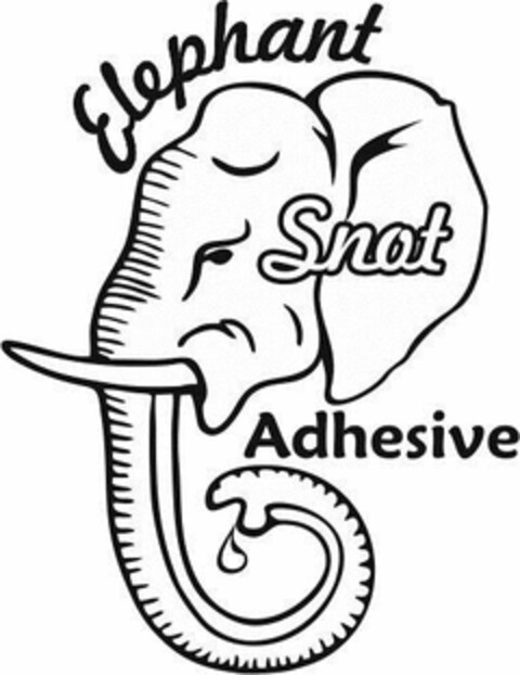 ELEPHANT SNOT ADHESIVE Logo (USPTO, 16.08.2011)