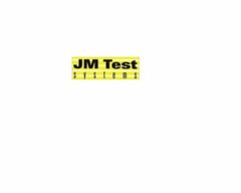 JM TEST SYSTEMS Logo (USPTO, 03.11.2011)