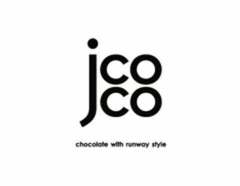 JCOCO CHOCOLATE WITH RUNWAY STYLE Logo (USPTO, 03/20/2012)