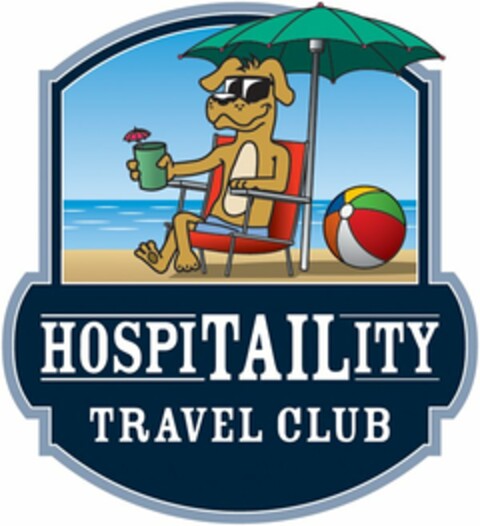 HOSPITAILITY TRAVEL CLUB Logo (USPTO, 20.04.2012)