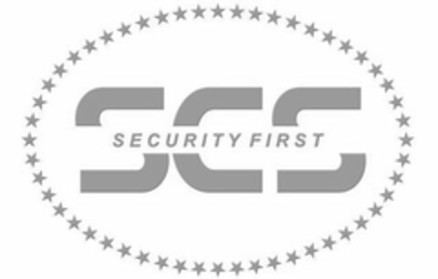 SCS SECURITY FIRST Logo (USPTO, 07/31/2012)