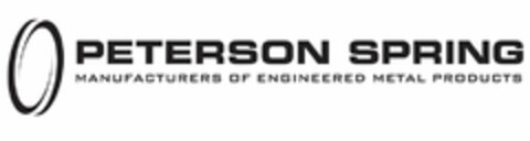 PETERSON SPRING MANUFACTURERS OF ENGINEERED METAL PRODUCTS Logo (USPTO, 05/20/2014)