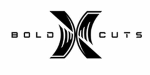 BOLD X CUTS Logo (USPTO, 22.08.2014)