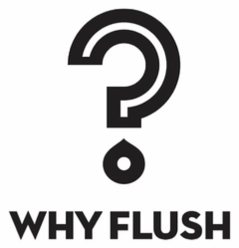 WHY FLUSH Logo (USPTO, 12/17/2014)