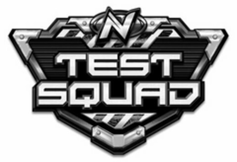 N TEST SQUAD Logo (USPTO, 15.01.2015)