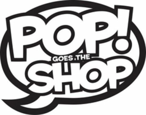 POP GOES THE SHOP! Logo (USPTO, 03/31/2015)