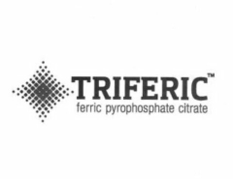 TRIFERIC FERRIC PYROPHOSPHATE CITRATE Logo (USPTO, 02.04.2015)