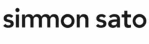 SIMMON SATO Logo (USPTO, 18.06.2015)