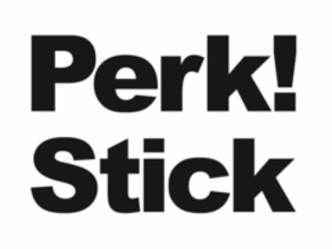 PERK! STICK Logo (USPTO, 09/25/2015)