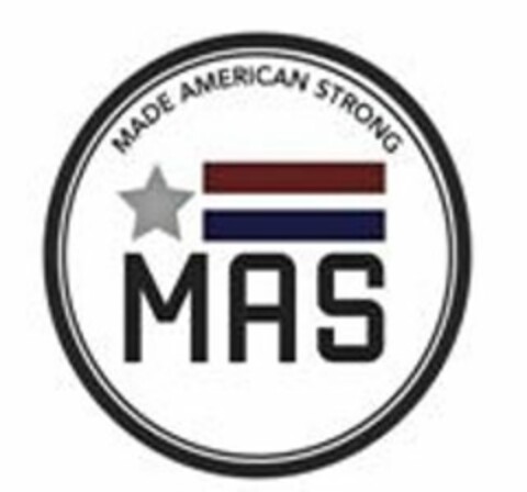 MAS MADE AMERICAN STRONG Logo (USPTO, 18.11.2015)