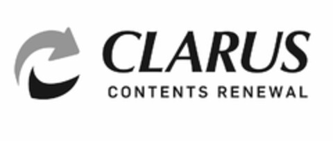 CLARUS CONTENTS RENEWAL Logo (USPTO, 27.04.2016)