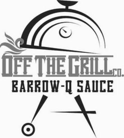 OFF THE GRILL CO. BARROW-Q SAUCE Logo (USPTO, 09/02/2016)