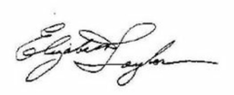 ELIZABETH TAYLOR Logo (USPTO, 21.03.2018)