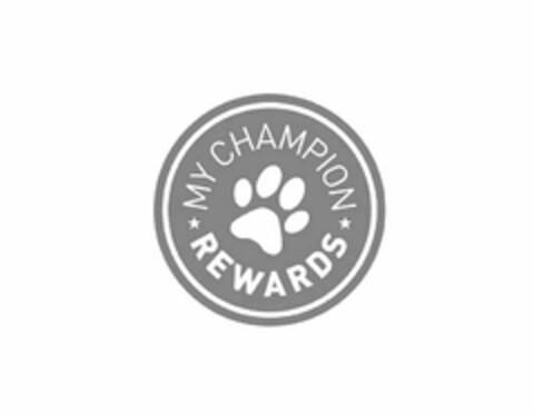 MY CHAMPION REWARDS Logo (USPTO, 06/11/2018)