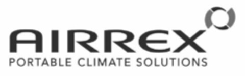 AIRREX PORTABLE CLIMATE SOLUTIONS Logo (USPTO, 07.08.2018)