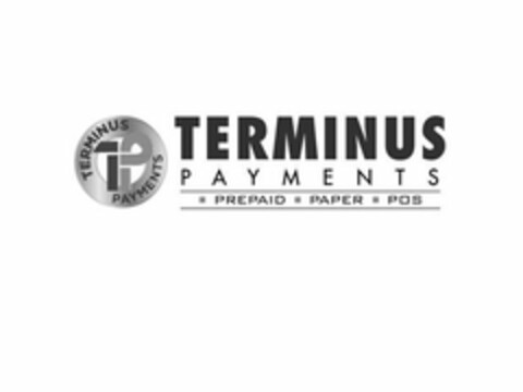 TP TERMINUS PAYMENTS TERMINUS PAYMENTS PREPAID PAPER POS Logo (USPTO, 10.09.2018)