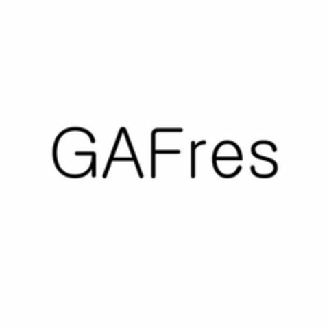 GAFRES Logo (USPTO, 09/19/2018)