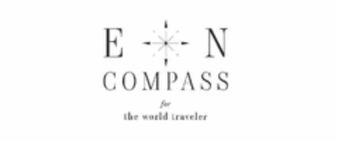 E N COMPASS FOR THE WORLD TRAVELER Logo (USPTO, 16.11.2018)