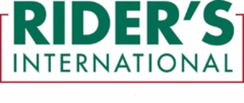 RIDER'S INTERNATIONAL Logo (USPTO, 24.01.2019)