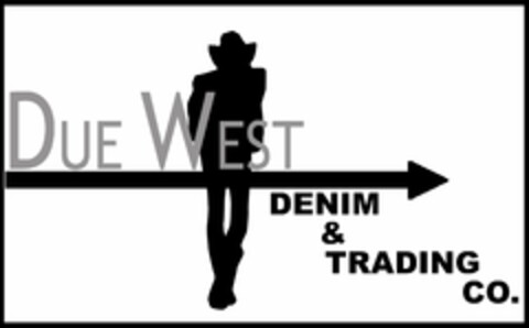 DUE WEST DENIM & TRADING CO. Logo (USPTO, 07.02.2019)