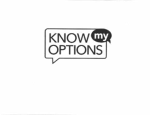 KNOW MY OPTIONS Logo (USPTO, 12.08.2019)