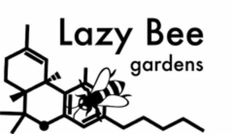 LAZY BEE GARDENS Logo (USPTO, 14.08.2019)