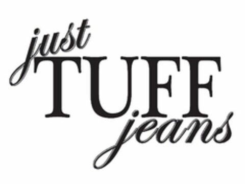 JUST TUFF JEANS Logo (USPTO, 08/23/2019)