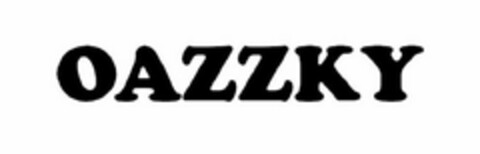 OAZZKY Logo (USPTO, 10/13/2019)