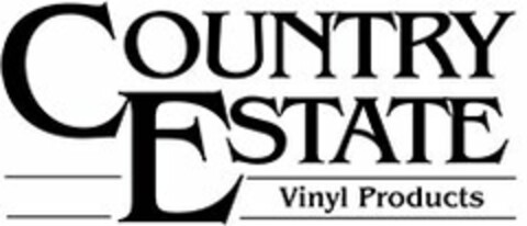 COUNTRY ESTATE VINYL PRODUCTS Logo (USPTO, 11.03.2020)