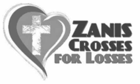 ZANIS CROSSES FOR LOSSES Logo (USPTO, 03/18/2020)