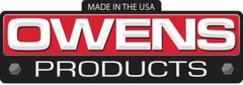 MADE IN THE USA OWENS PRODUCTS Logo (USPTO, 18.04.2020)