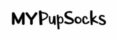 MYPUPSOCKS Logo (USPTO, 04/28/2020)