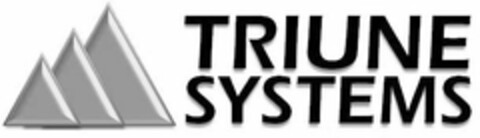 TRIUNE SYSTEMS Logo (USPTO, 01/02/2009)